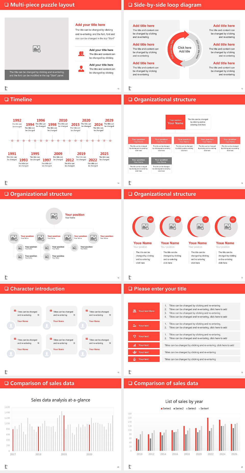 Otis College of Art and Design General Purpose PPT Template4:3 ratio PPT effect preview image3