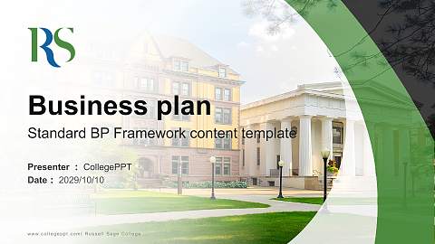 Russell Sage College Competition/Entrepreneurship Contest PPT Template