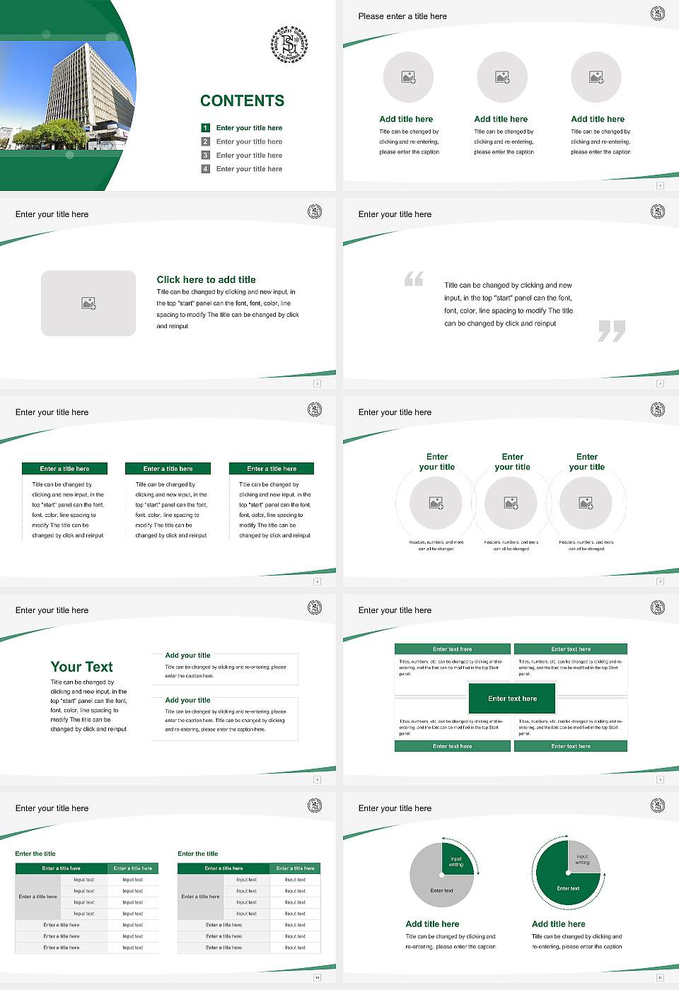 Pacific States University Course/Courseware Creation PPT Template16:9 ratio PPT effect preview image2
