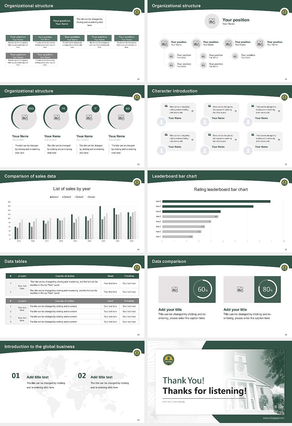 Pacific Rim Christian University Academic Presentation/Research Findings Report PPT Template16:9 ratio PPT effect preview image4