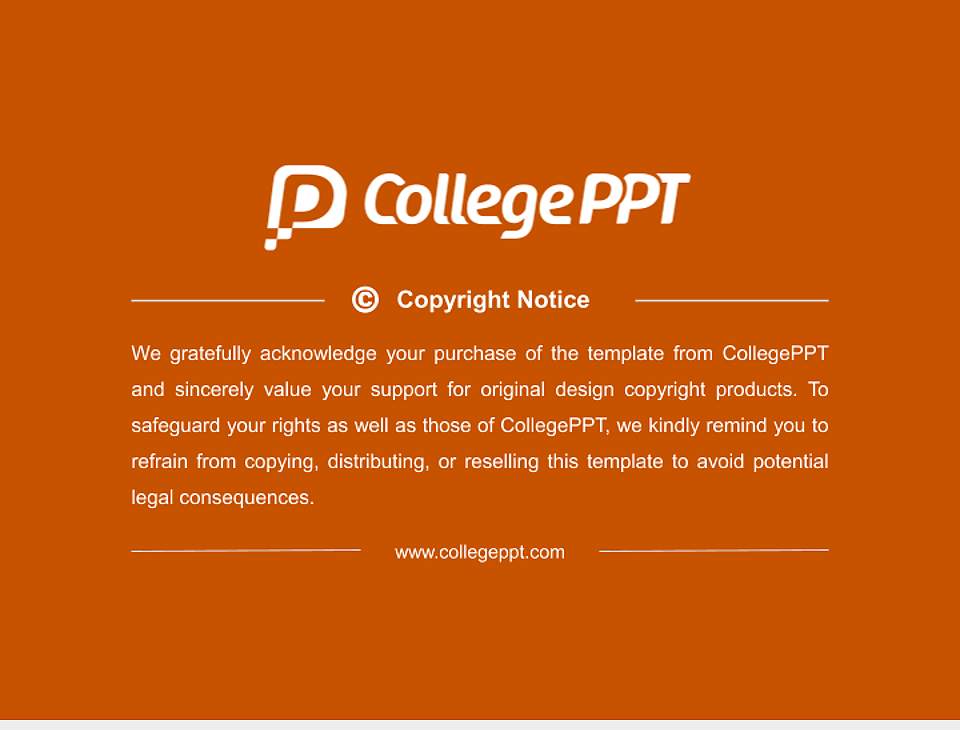 Rochester Institute of Technology Resume PPT Template4:3 ratio PPT effect preview image5