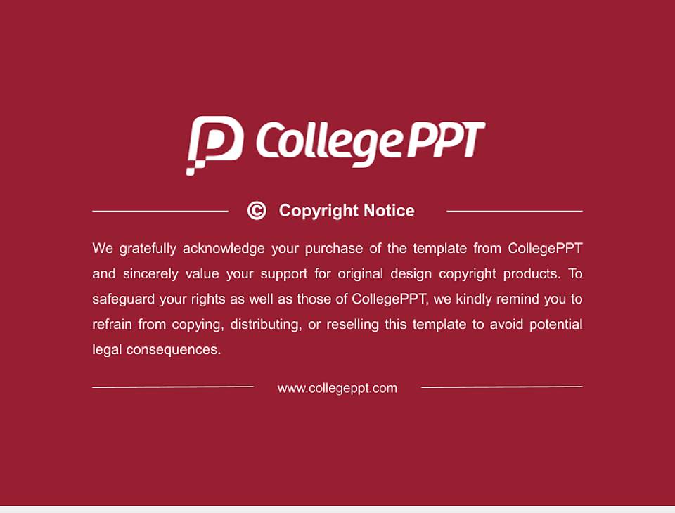 Rider University Resume PPT Template4:3 ratio PPT effect preview image5