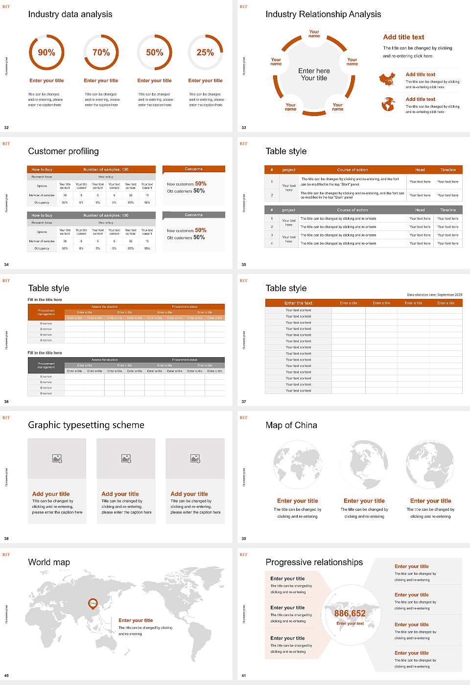 Rochester Institute of Technology Competition/Entrepreneurship Contest PPT Template16:9 ratio PPT effect preview image5