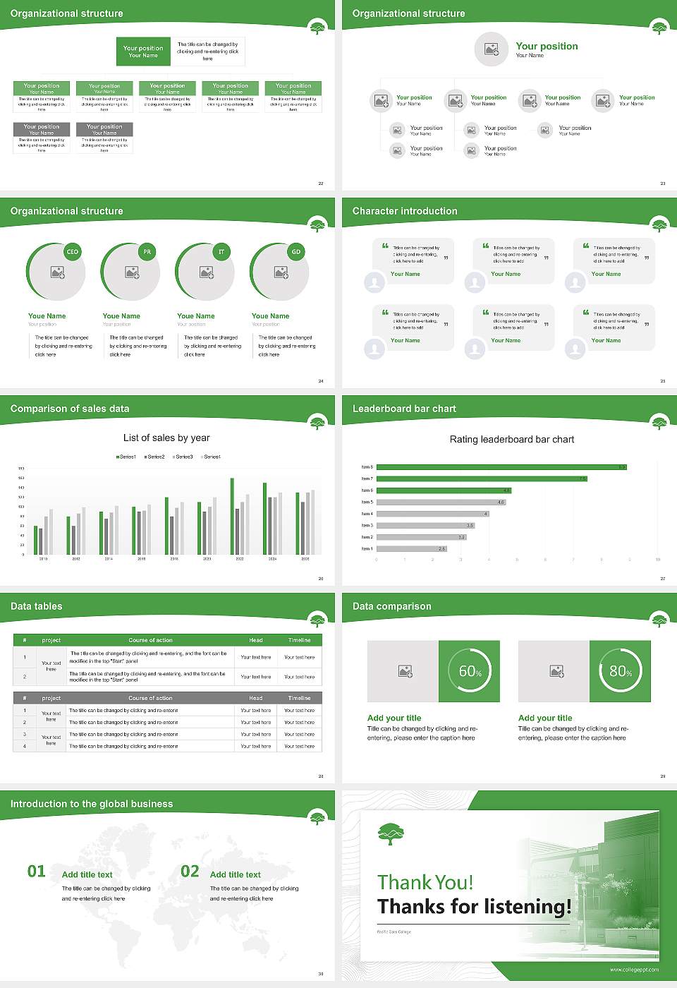 Pacific Oaks College Academic Presentation/Research Findings Report PPT Template16:9 ratio PPT effect preview image4