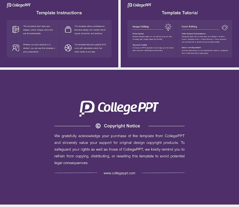 Palmer College of Chiropractic Course/Courseware Creation PPT Template16:9 ratio PPT effect preview image5