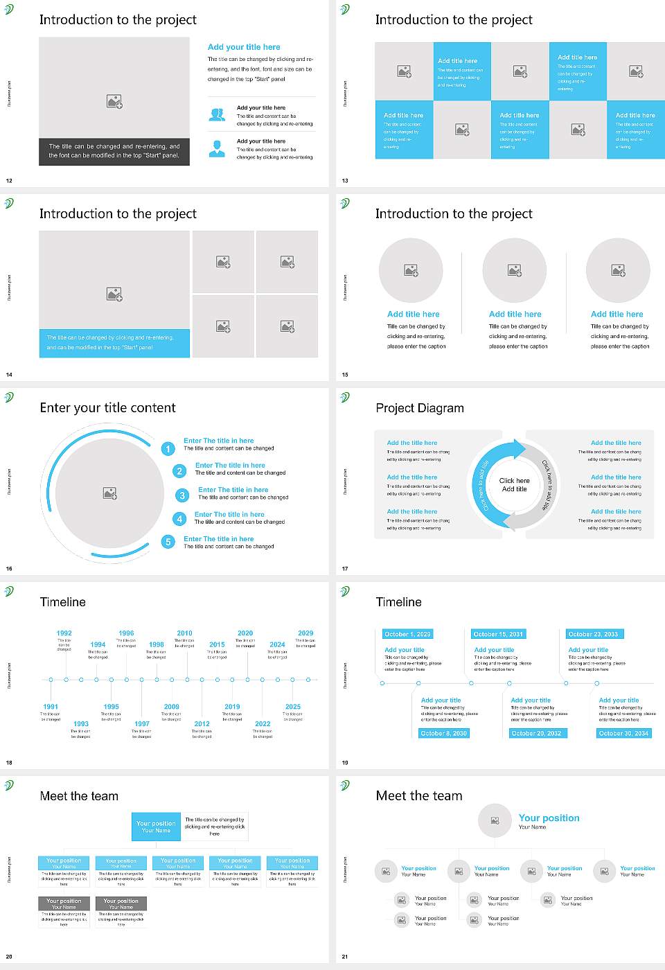 Pacific Islands University Competition/Entrepreneurship Contest PPT Template16:9 ratio PPT effect preview image3
