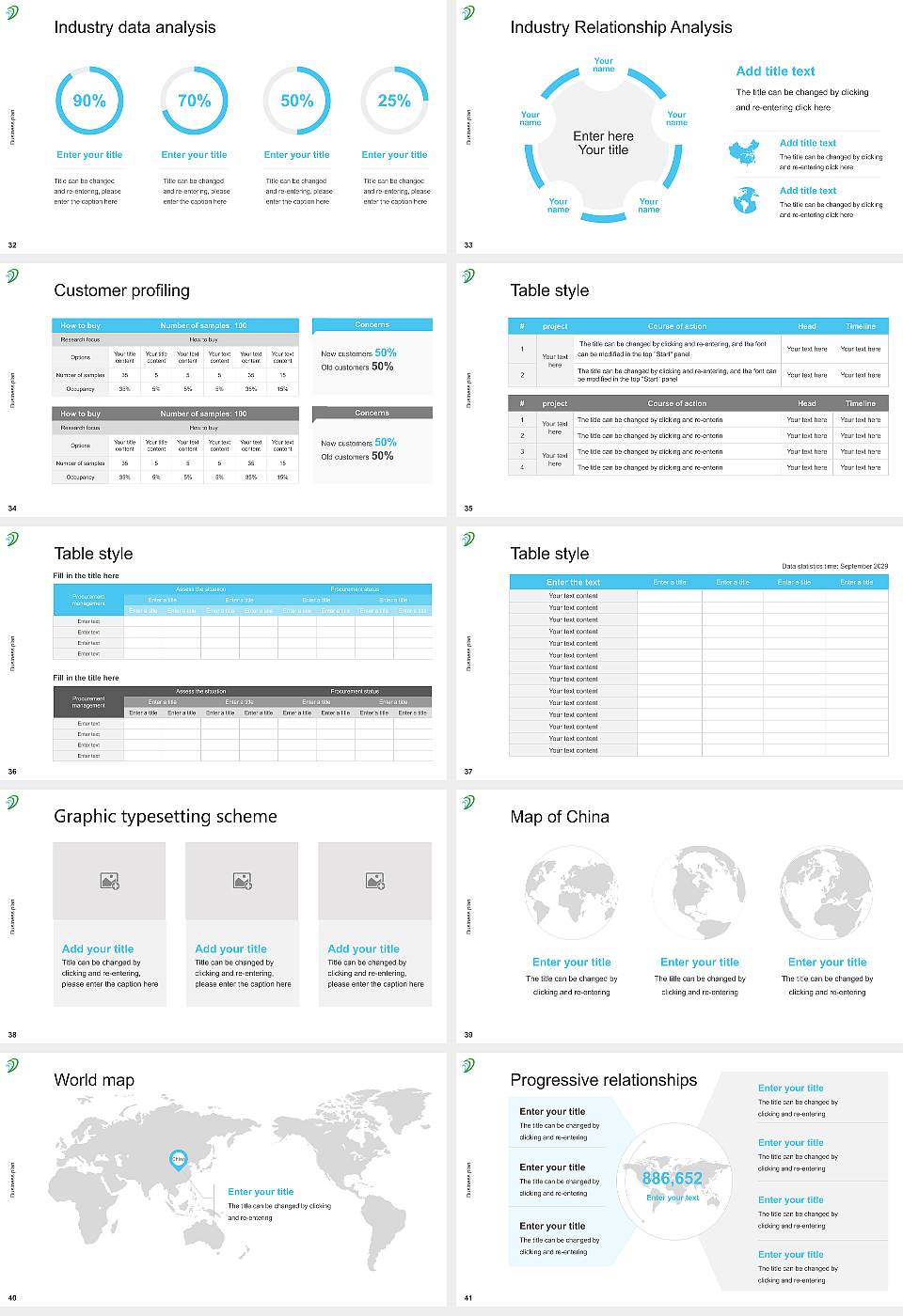Pacific Islands University Competition/Entrepreneurship Contest PPT Template16:9 ratio PPT effect preview image5