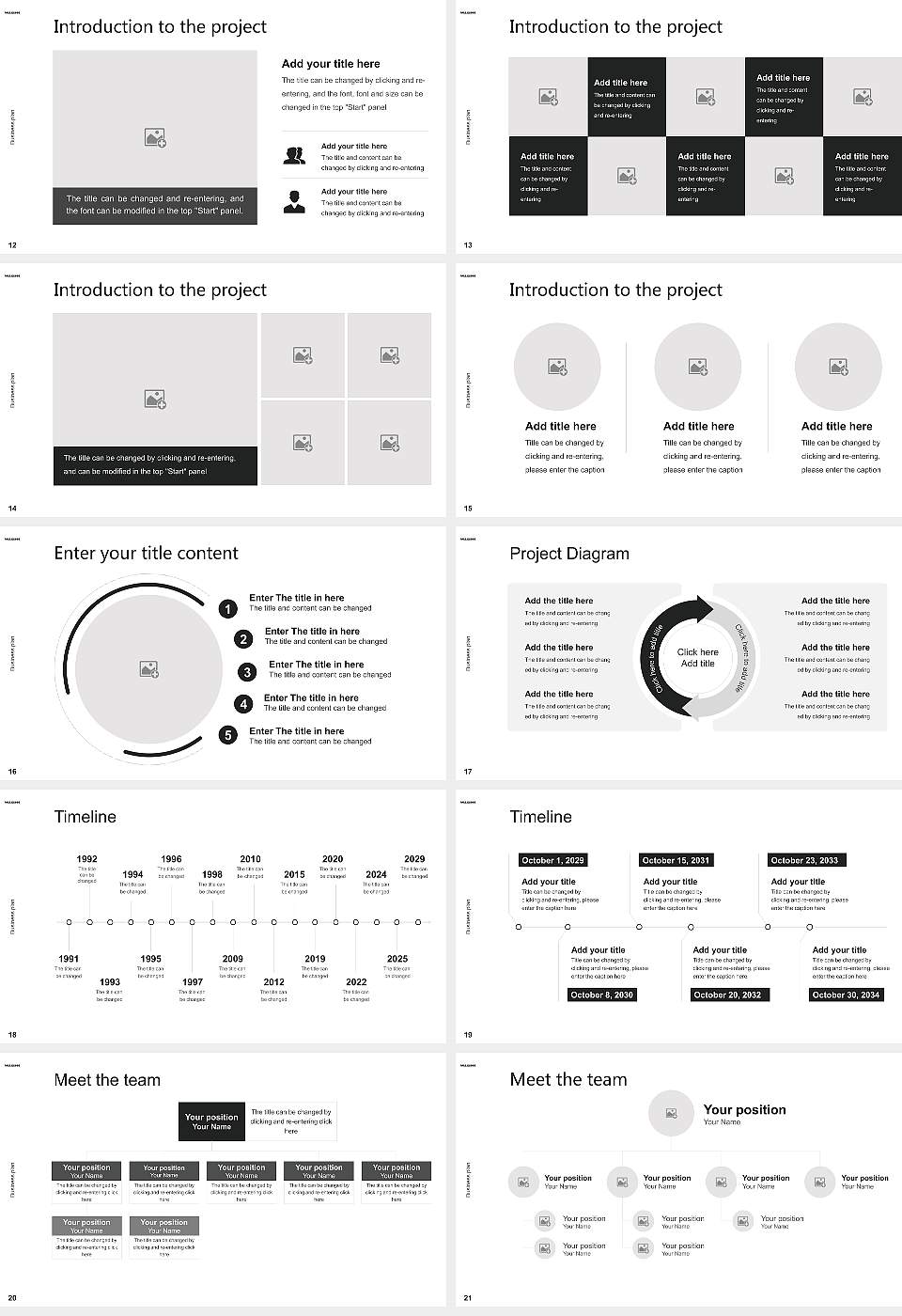 Paul Quinn College Competition/Entrepreneurship Contest PPT Template16:9 ratio PPT effect preview image3