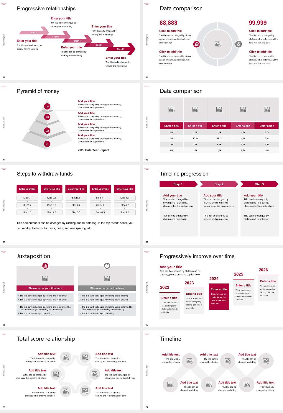 Rosemont College Competition/Entrepreneurship Contest PPT Template16:9 ratio PPT effect preview image8
