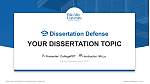 Palo Alto University Graduation Thesis Defense PPT Template
