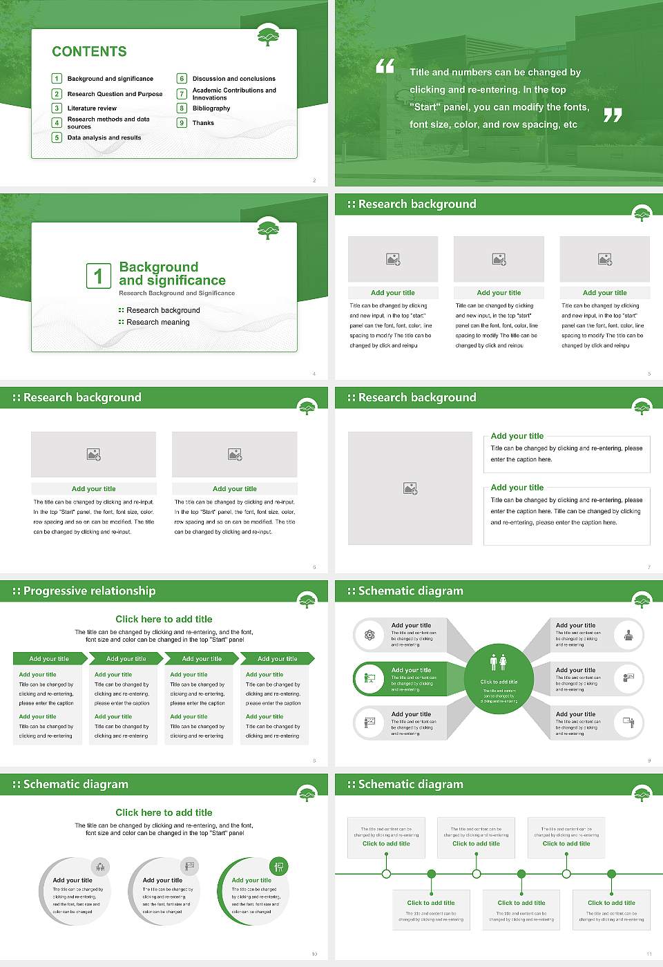 Pacific Oaks College Graduation Thesis Defense PPT Template16:9 ratio PPT effect preview image2