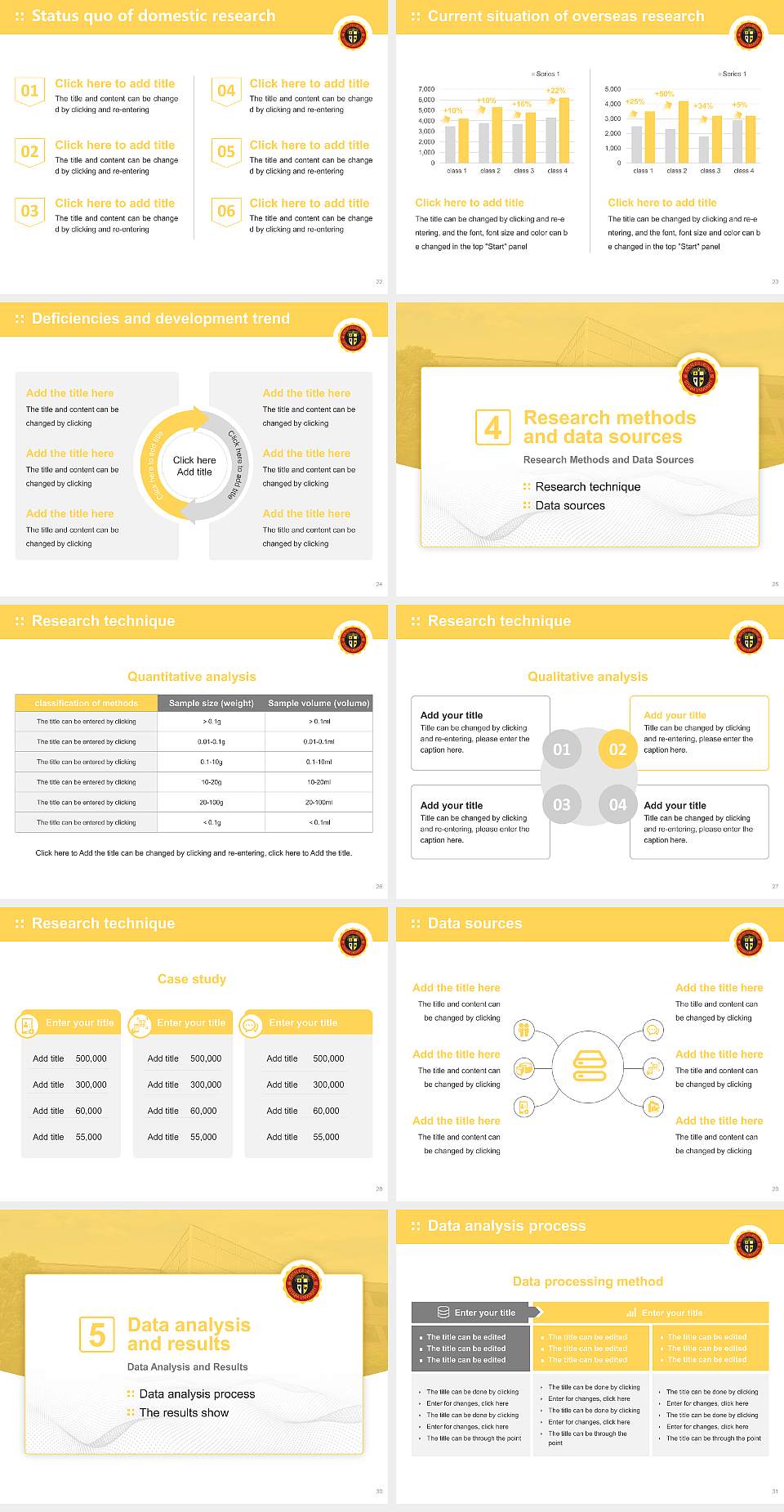Ottawa University-Milwaukee Graduation Thesis Defense PPT Template4:3 ratio PPT effect preview image4