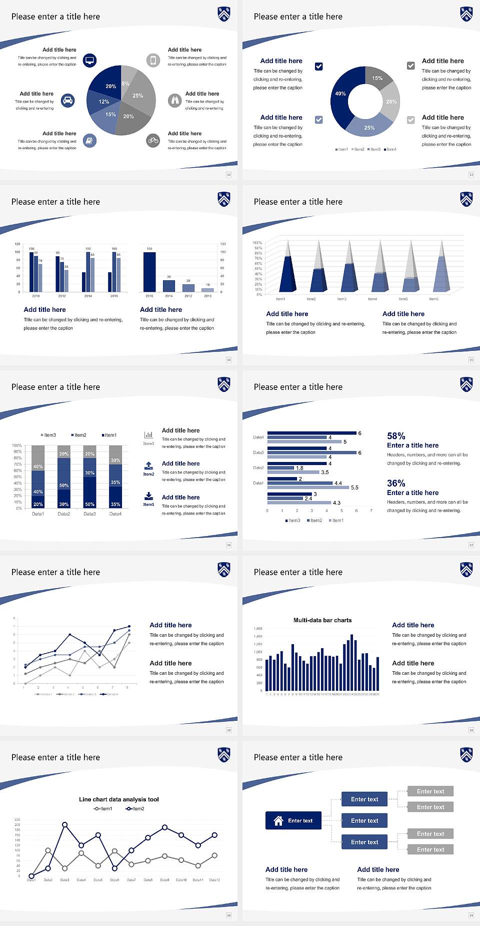 Rice University Course/Courseware Creation PPT Template4:3 ratio PPT effect preview image3