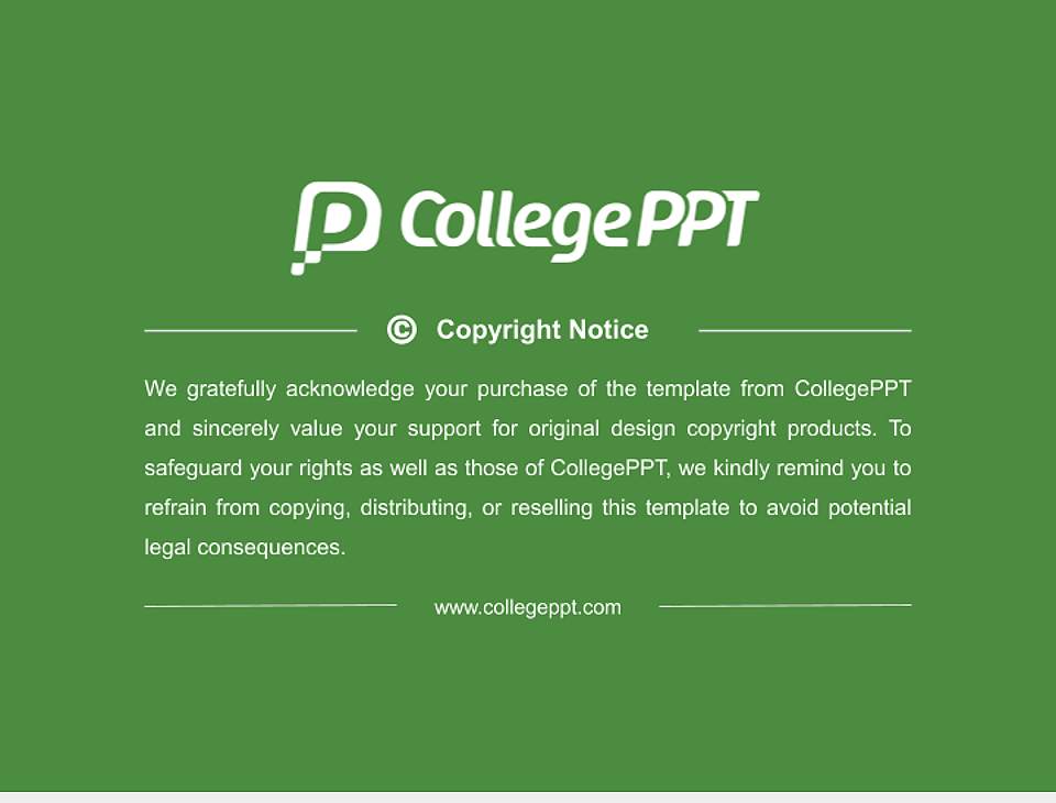 Russell Sage College General Purpose PPT Template4:3 ratio PPT effect preview image6