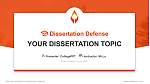 Parker University Graduation Thesis Defense PPT Template