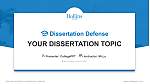 Rollins College Graduation Thesis Defense PPT Template
