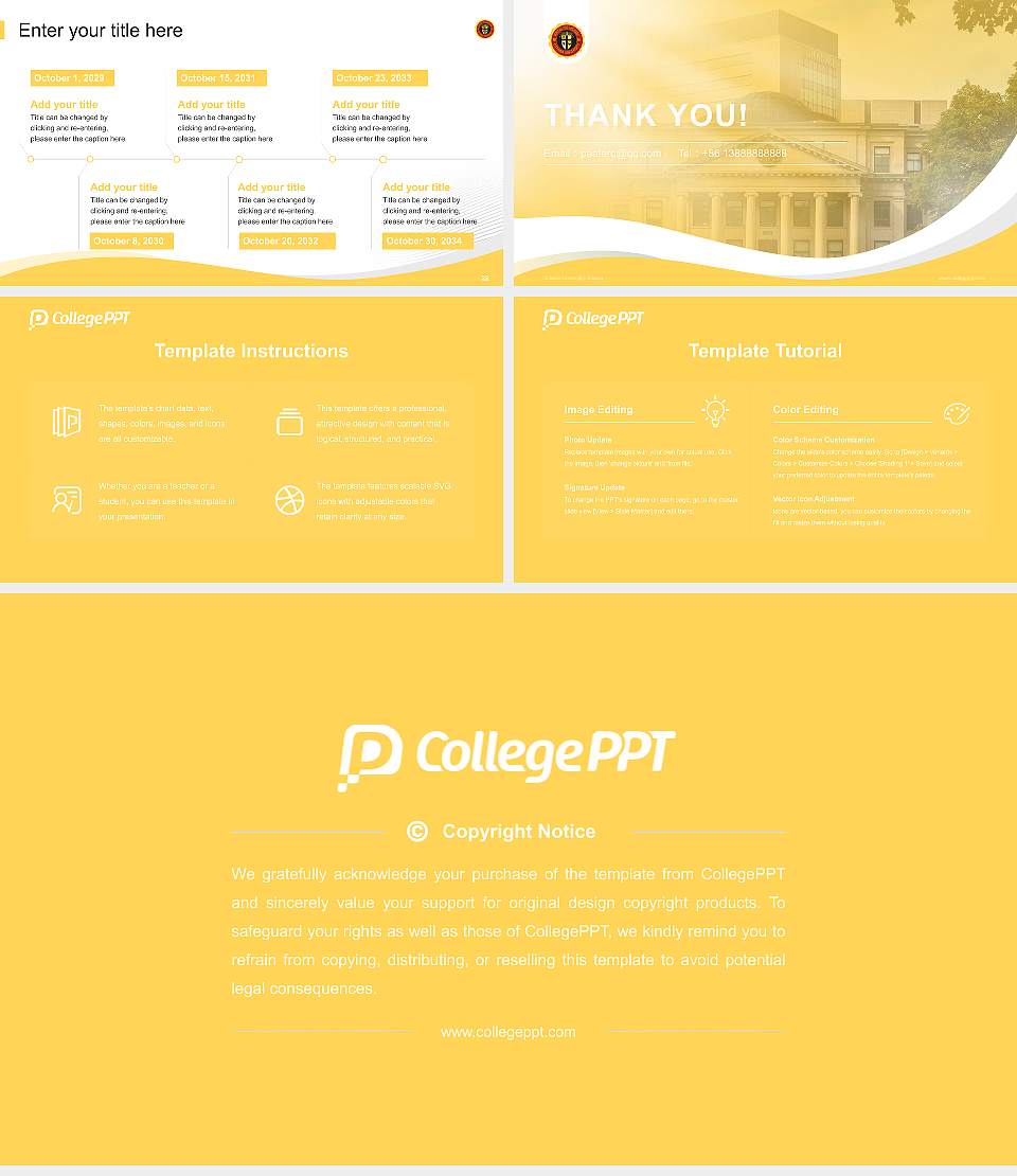 Ottawa University-Ottawa Lecture Sharing and Networking Event PPT Template16:9 ratio PPT effect preview image4