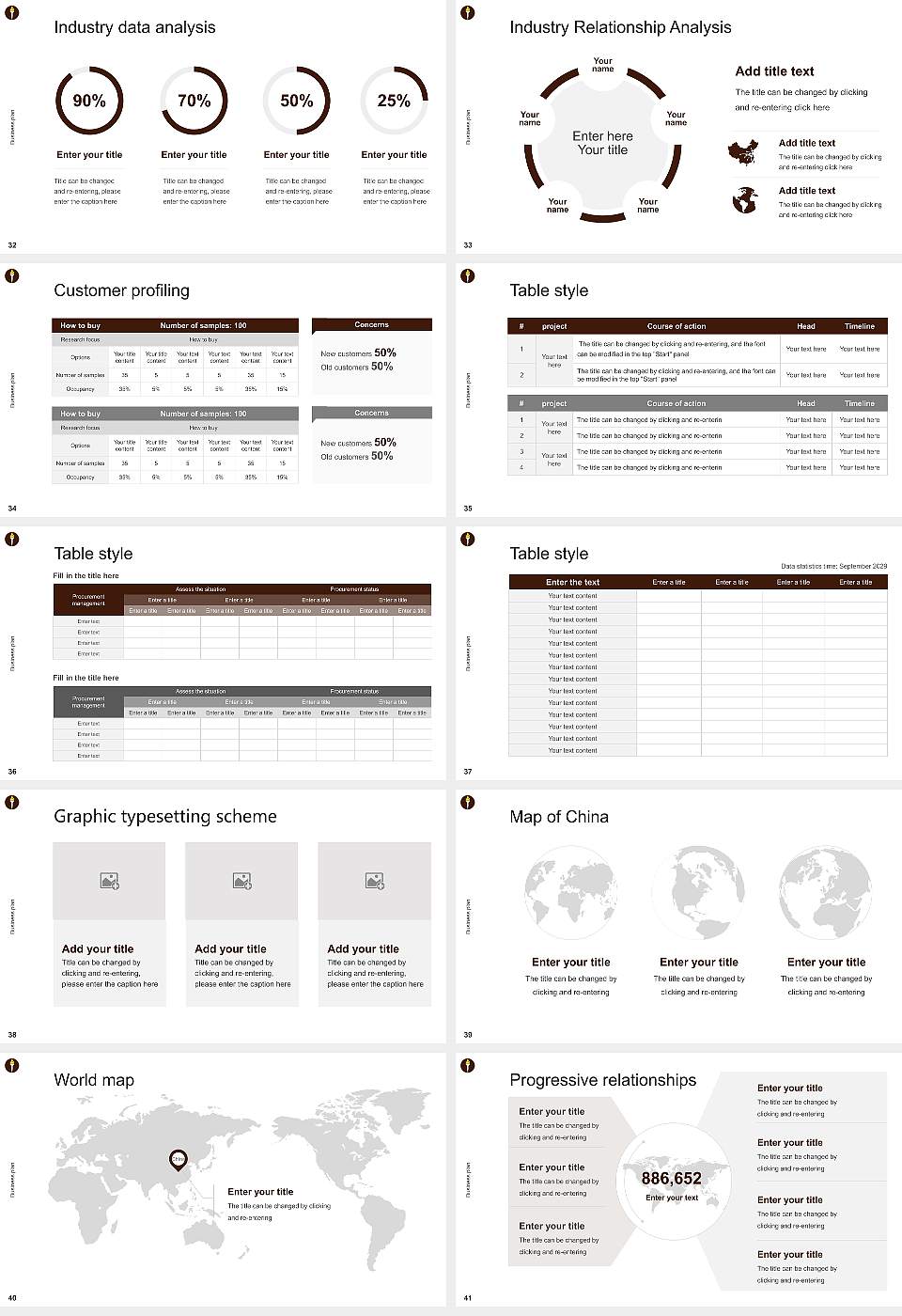 Rowan University Competition/Entrepreneurship Contest PPT Template16:9 ratio PPT effect preview image5