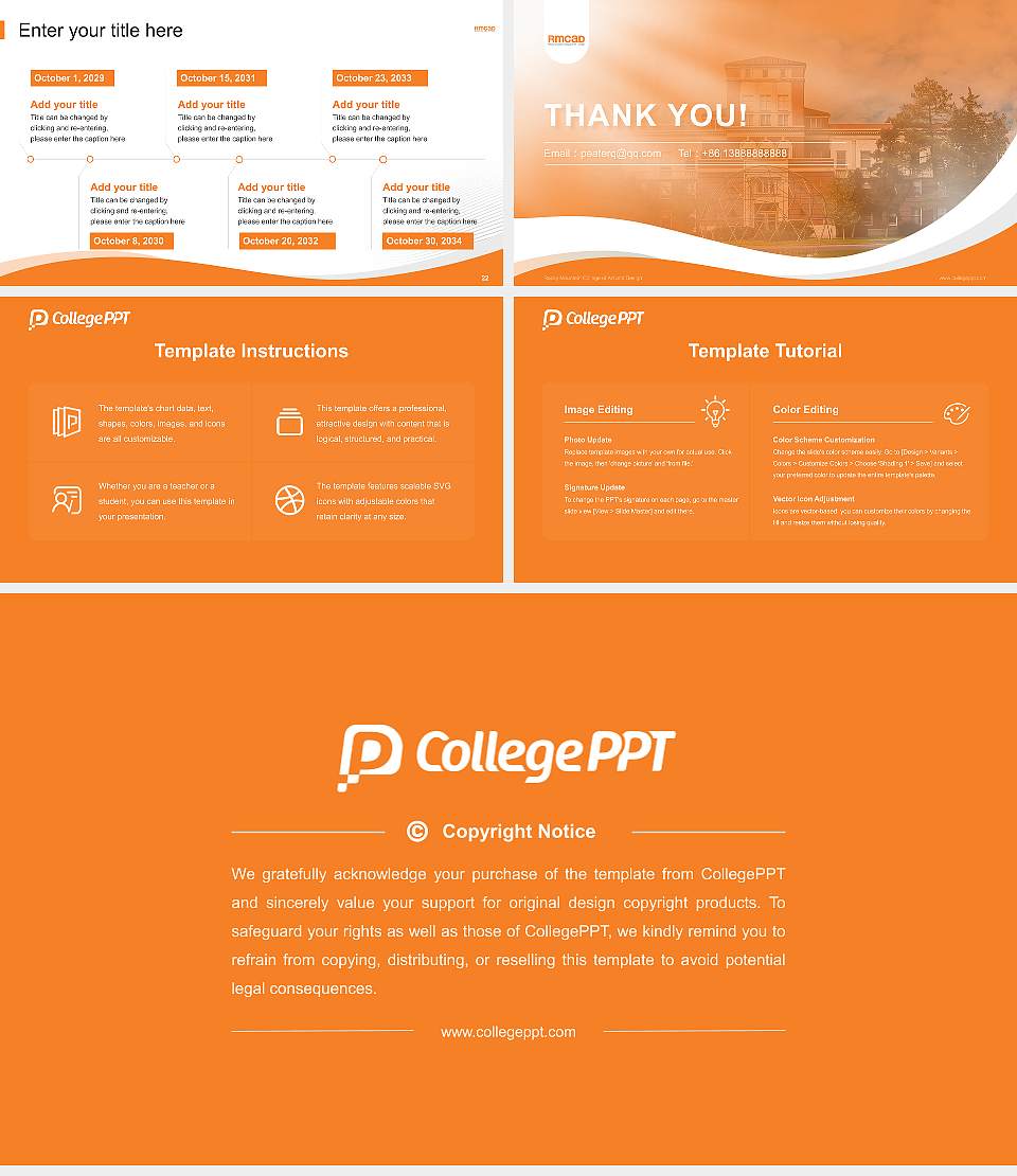 Rocky Mountain College of Art and Design Lecture Sharing and Networking Event PPT Template16:9 ratio PPT effect preview image4