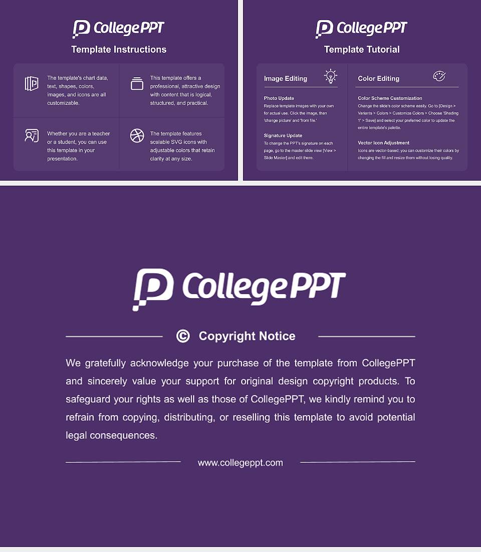 Palmer College of Chiropractic Academic Presentation/Research Findings Report PPT Template4:3 ratio PPT effect preview image5