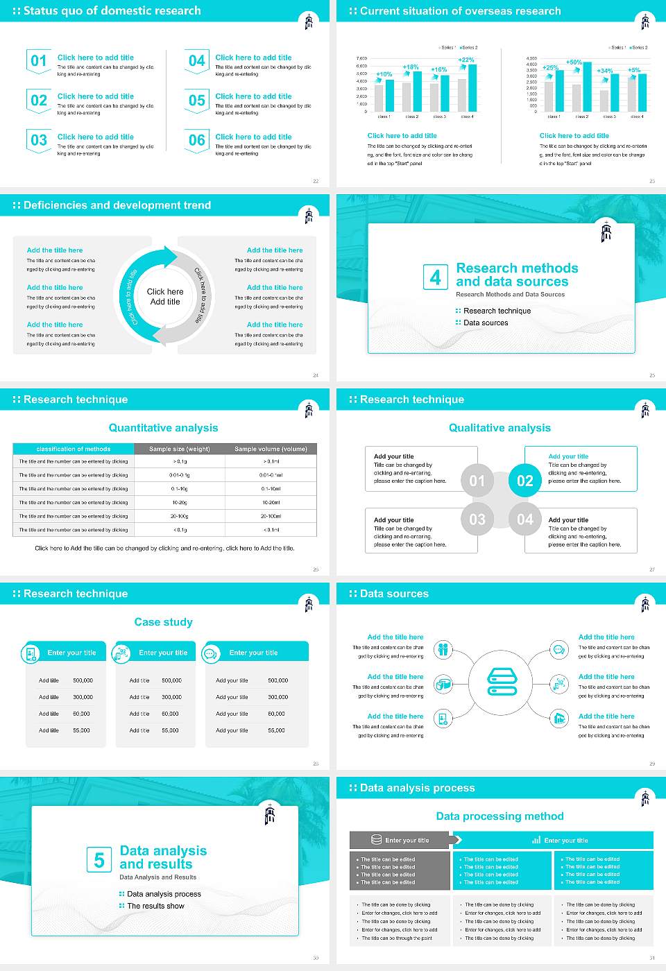 Palm Beach Atlantic University Graduation Thesis Defense PPT Template16:9 ratio PPT effect preview image4