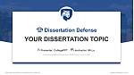 Pennsylvania State University-Penn State Dubois Disputation Powerpoint Vorlage