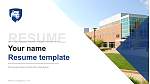 Pennsylvania State University-Penn State Beaver履歴書PPTテンプレート