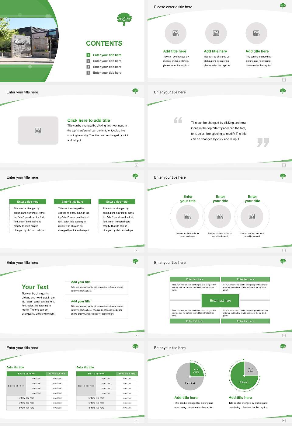 Pacific Oaks College Course/Courseware Creation PPT Template16:9 ratio PPT effect preview image2