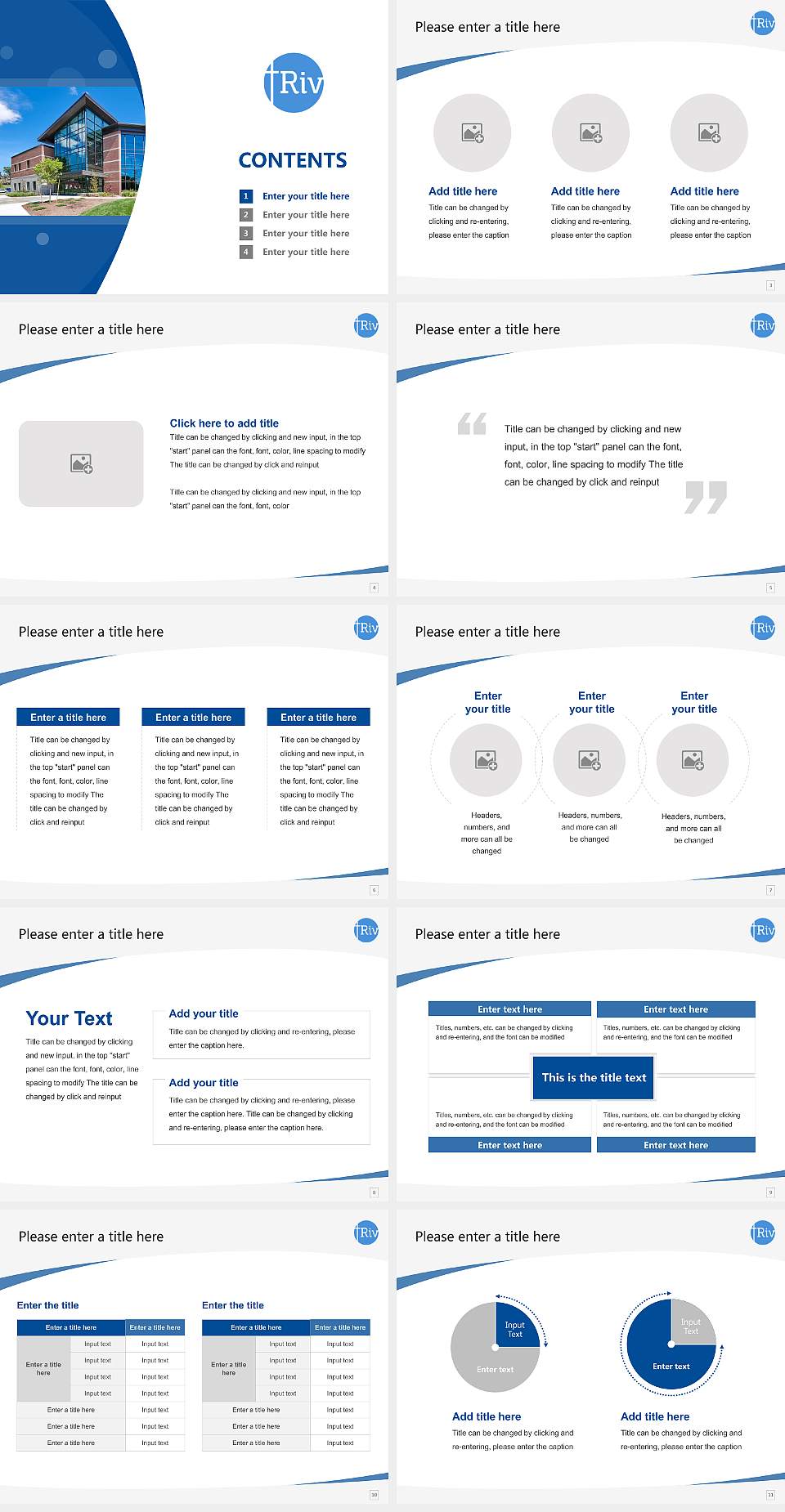 Rivier University Course/Courseware Creation PPT Template4:3 ratio PPT effect preview image2