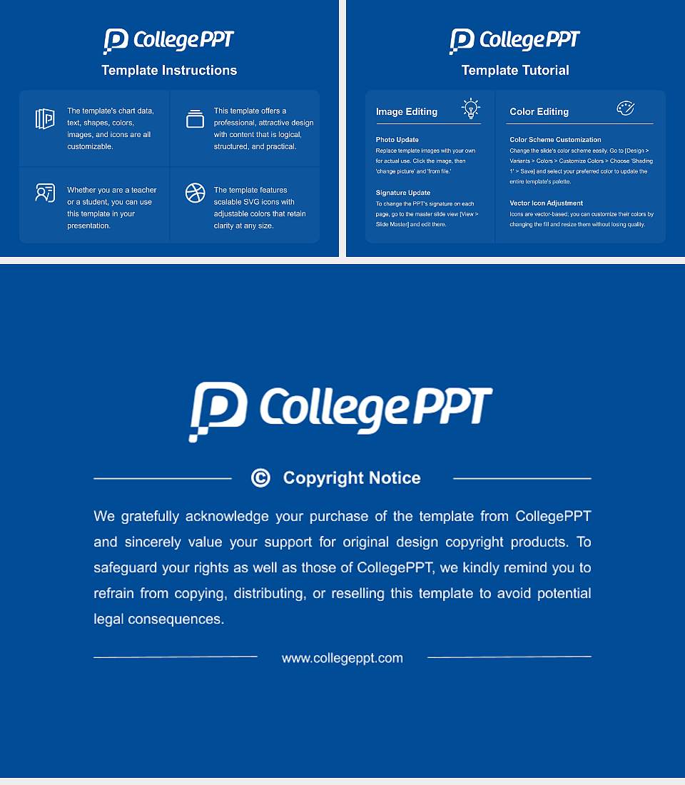 Rivier University Course/Courseware Creation PPT Template4:3 ratio PPT effect preview image5