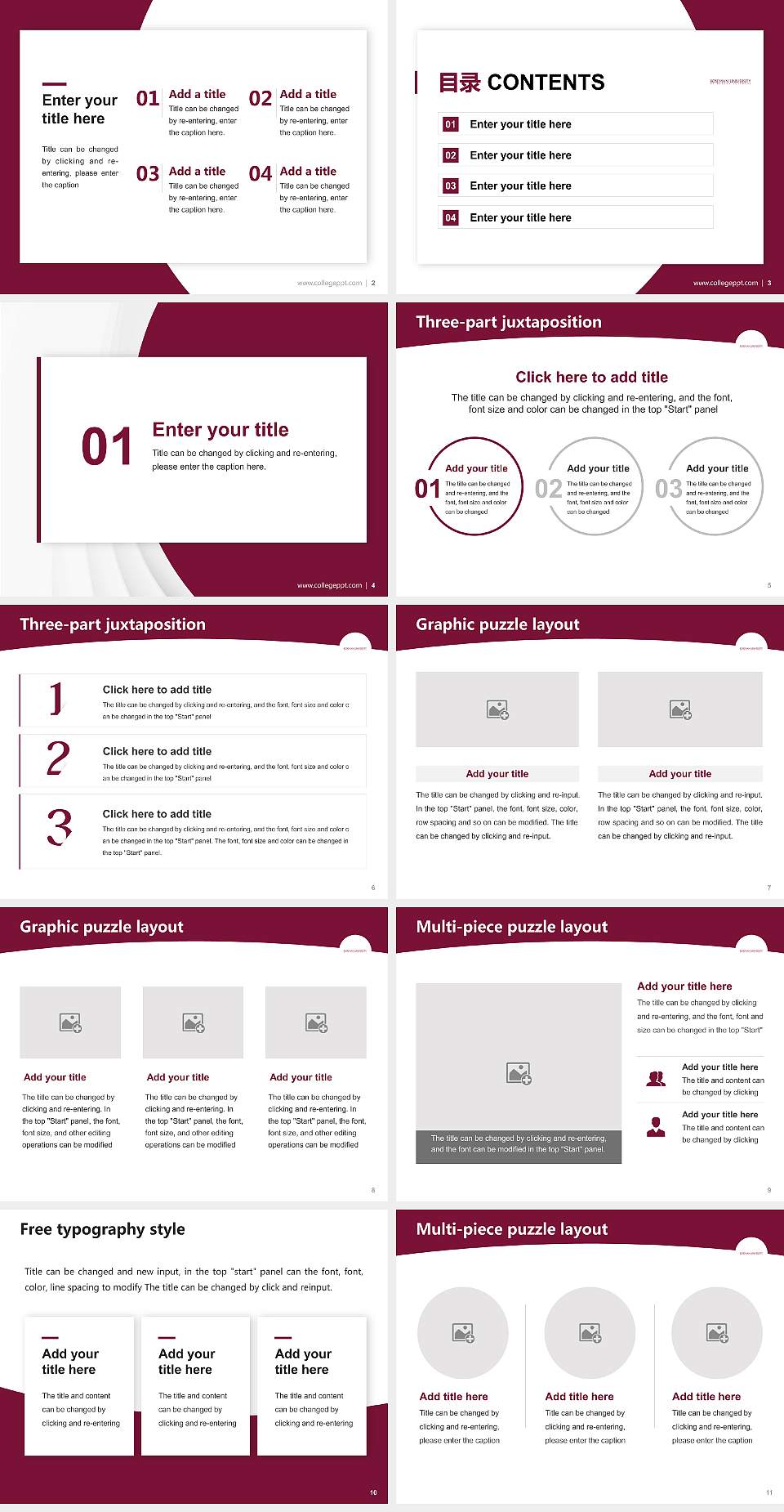 Roseman University of Health Sciences Academic Presentation/Research Findings Report PPT Template4:3 ratio PPT effect preview image2