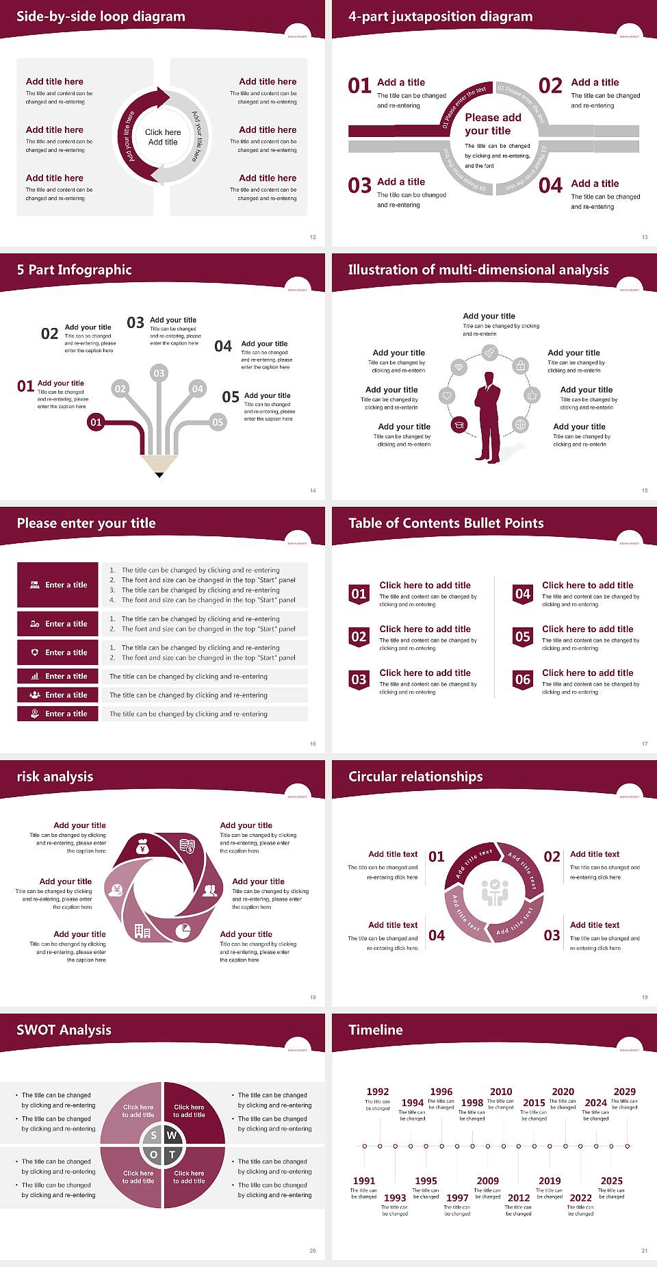 Roseman University of Health Sciences Academic Presentation/Research Findings Report PPT Template4:3 ratio PPT effect preview image3