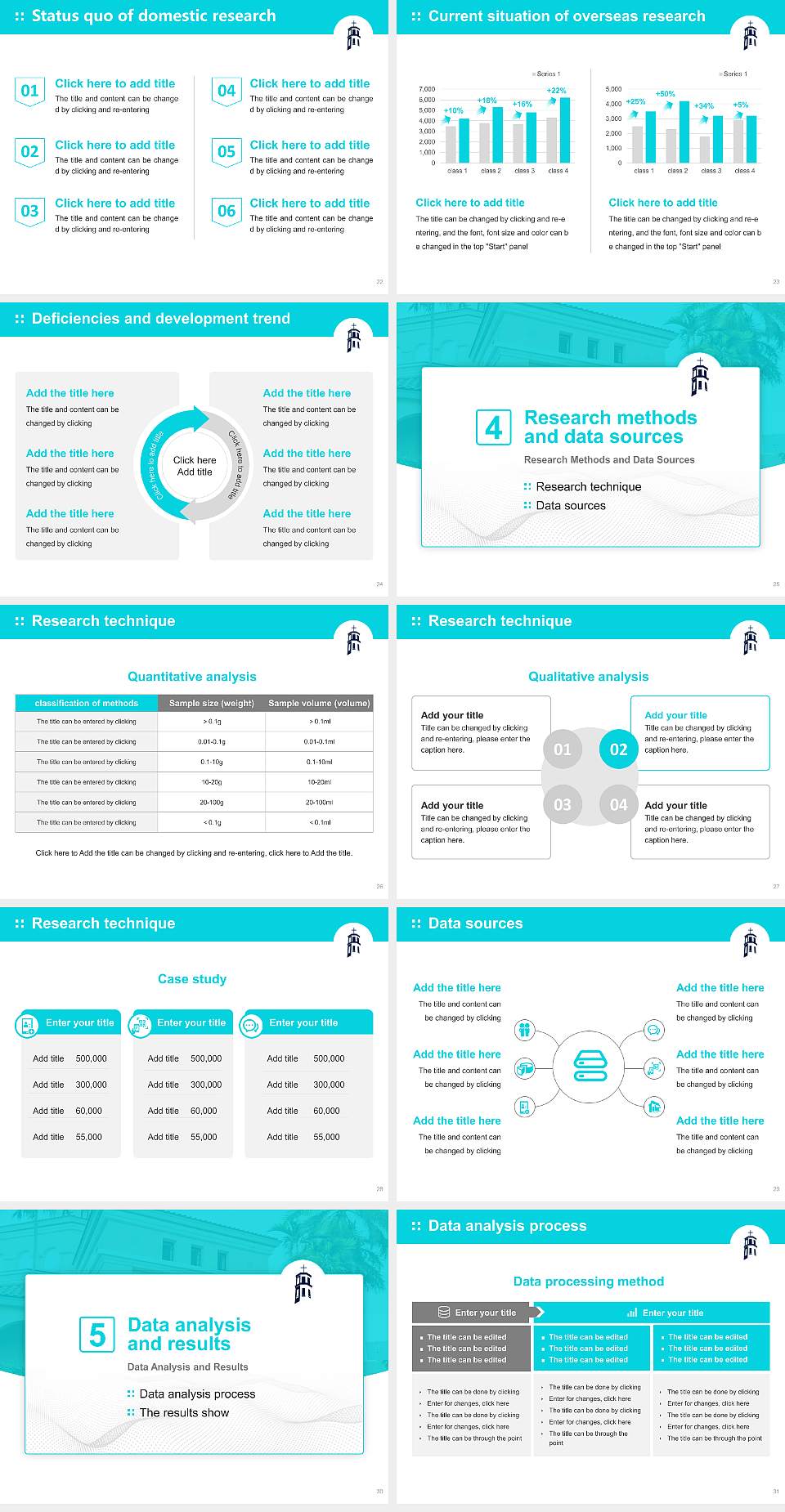 Palm Beach Atlantic University Graduation Thesis Defense PPT Template4:3 ratio PPT effect preview image4