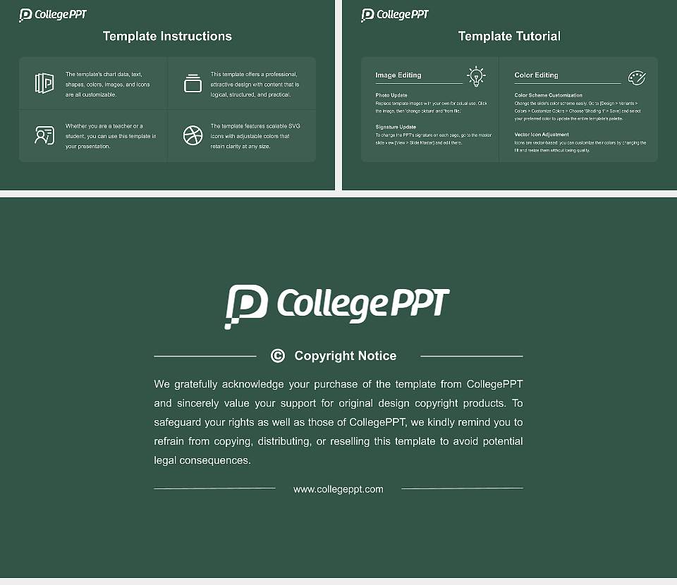 Pacific Rim Christian University Course/Courseware Creation PPT Template16:9 ratio PPT effect preview image5
