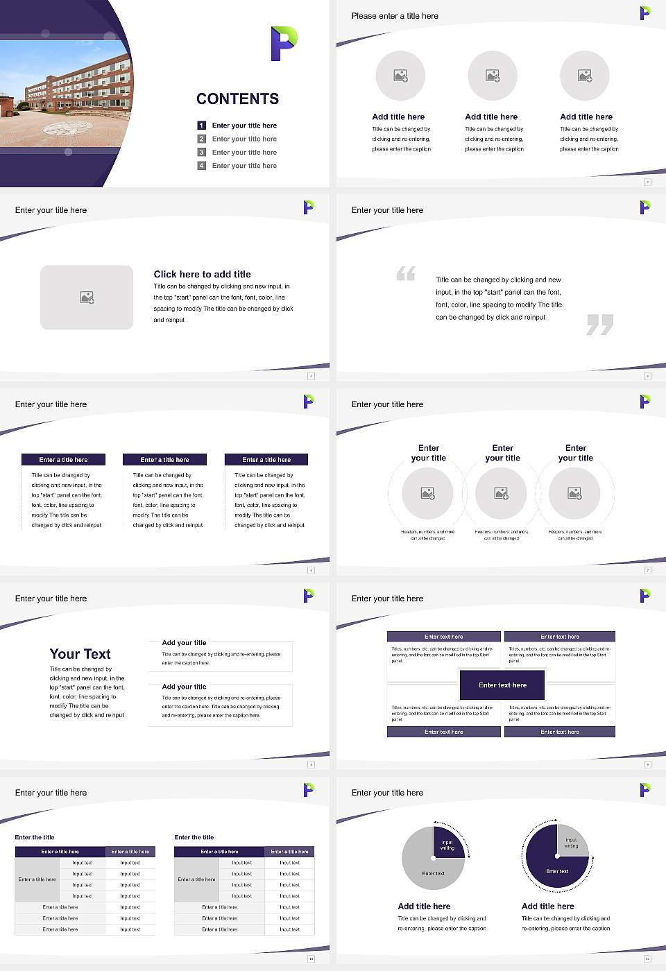 Paier College of Art Inc Course/Courseware Creation PPT Template16:9 ratio PPT effect preview image2