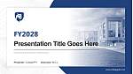 Pennsylvania State University-Penn State Brandywine Academic Presentation/Research Findings Report PPT Template