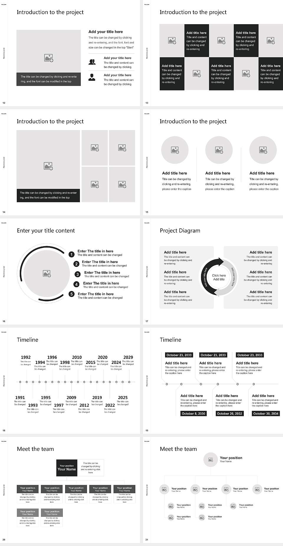 Paul Quinn College Competition/Entrepreneurship Contest PPT Template4:3 ratio PPT effect preview image3