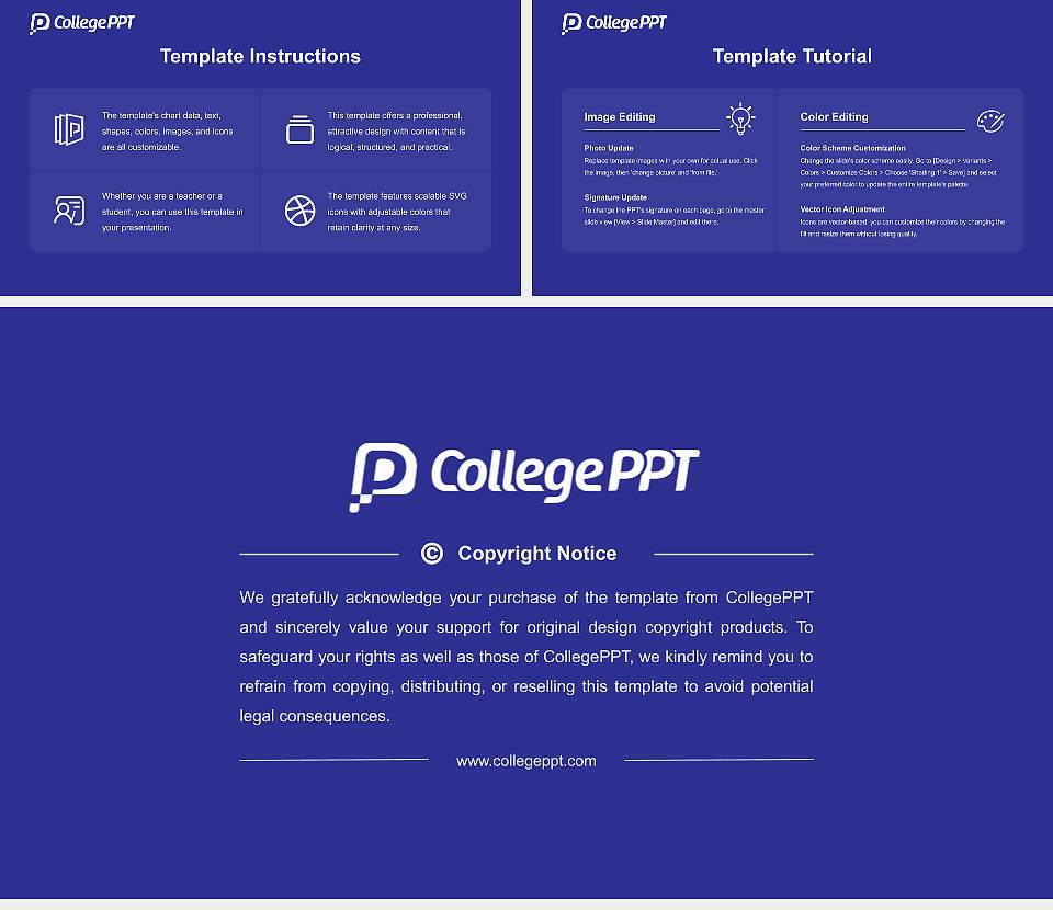 Rust College Course/Courseware Creation PPT Template16:9 ratio PPT effect preview image5