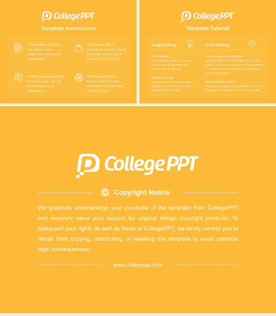 Pacific Lutheran University Course/Courseware Creation PPT Template4:3 ratio PPT effect preview image5