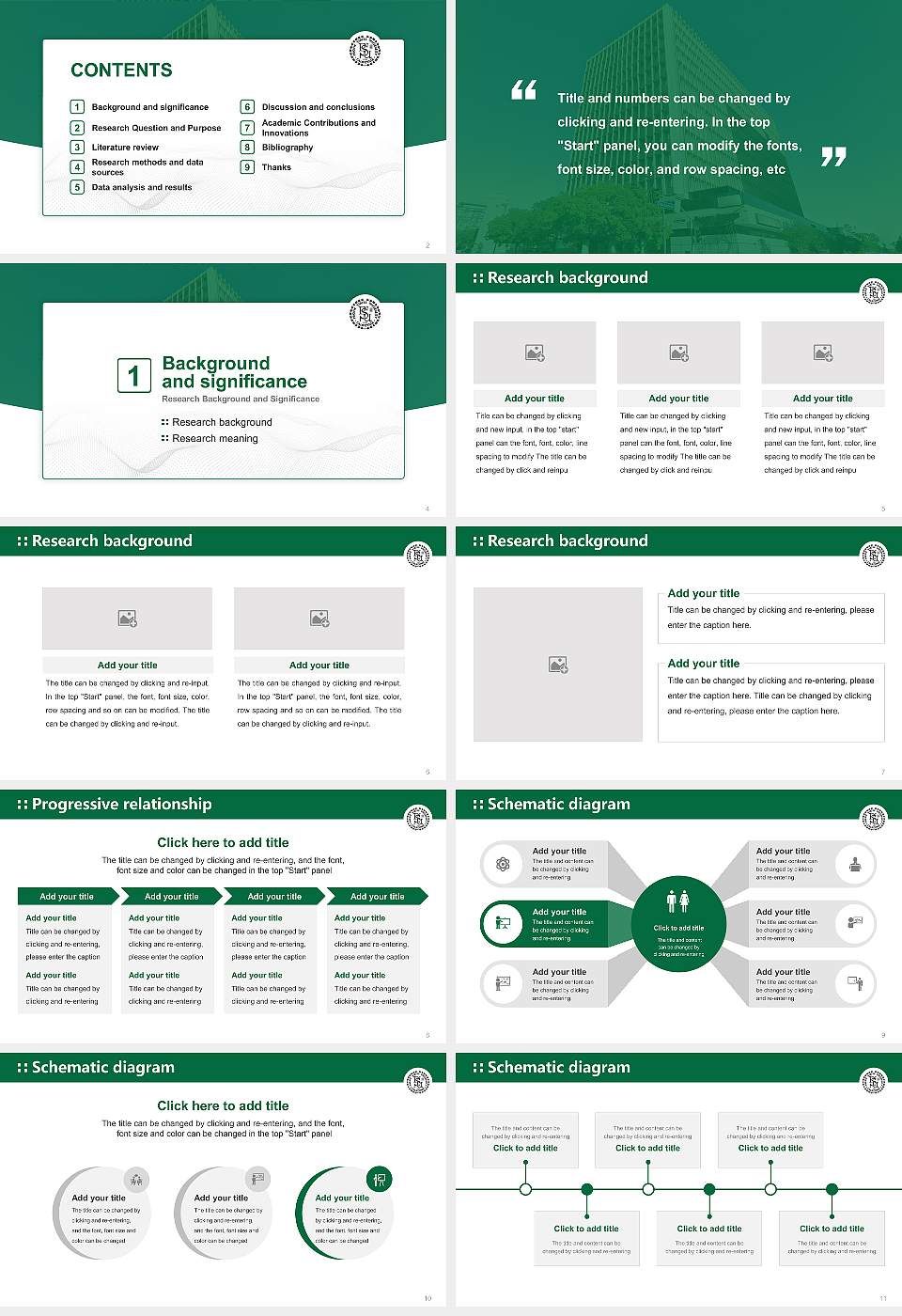 Pacific States University Graduation Thesis Defense PPT Template16:9 ratio PPT effect preview image2