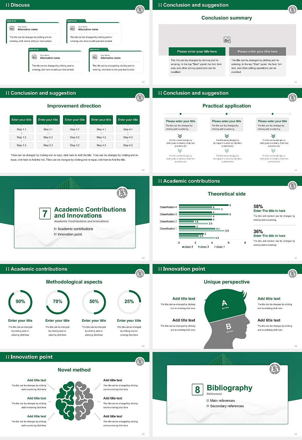 Pacific States University Graduation Thesis Defense PPT Template16:9 ratio PPT effect preview image6