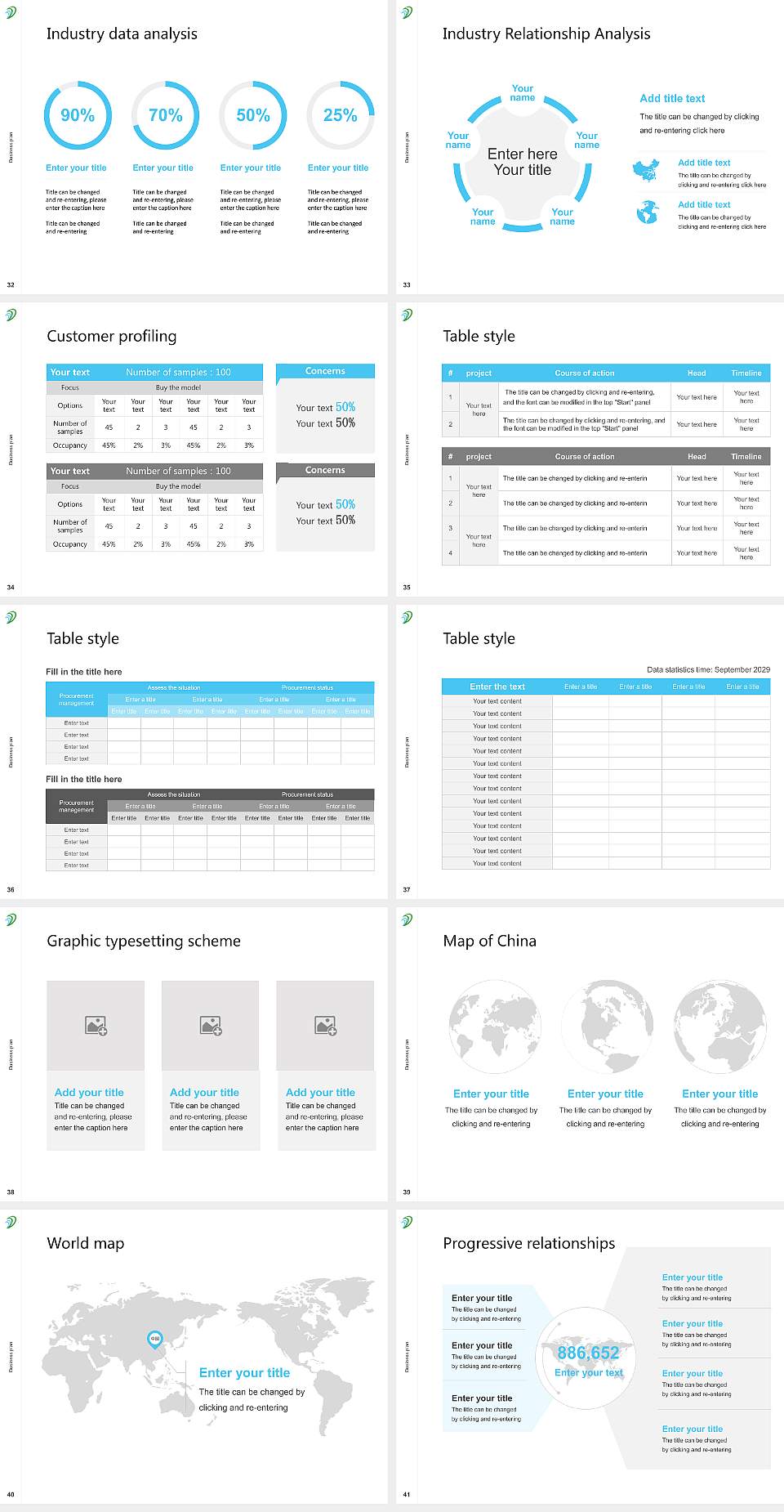 Pacific Islands University Competition/Entrepreneurship Contest PPT Template4:3 ratio PPT effect preview image5