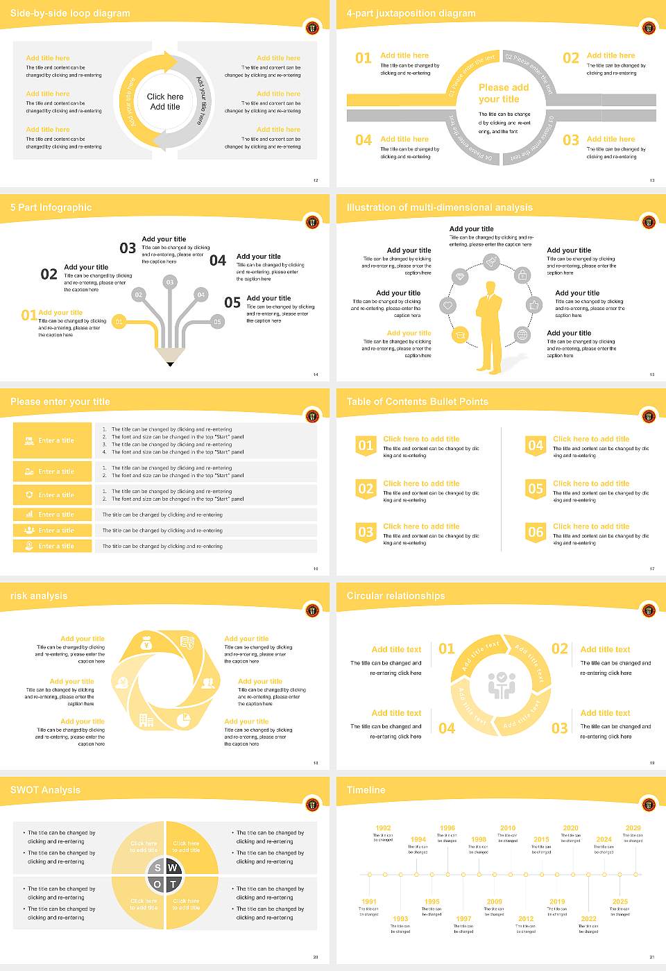 Ottawa University-Surprise Academic Presentation/Research Findings Report PPT Template16:9 ratio PPT effect preview image3