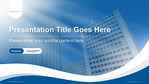 Rockefeller University Lecture Sharing and Networking Event PPT Template