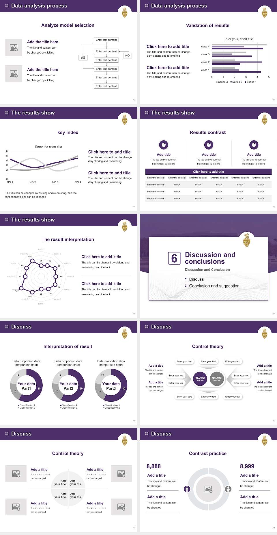 Palmer College of Chiropractic Graduation Thesis Defense PPT Template4:3 ratio PPT effect preview image5