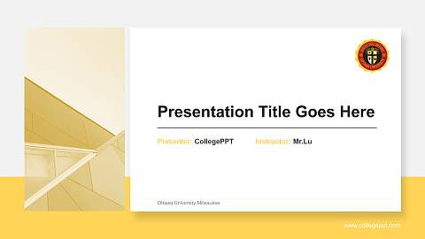 Ottawa University-Milwaukee General Purpose PPT Template