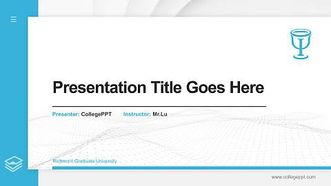 Richmont Graduate University Thesis Proposal/Graduation Defense PPT Template