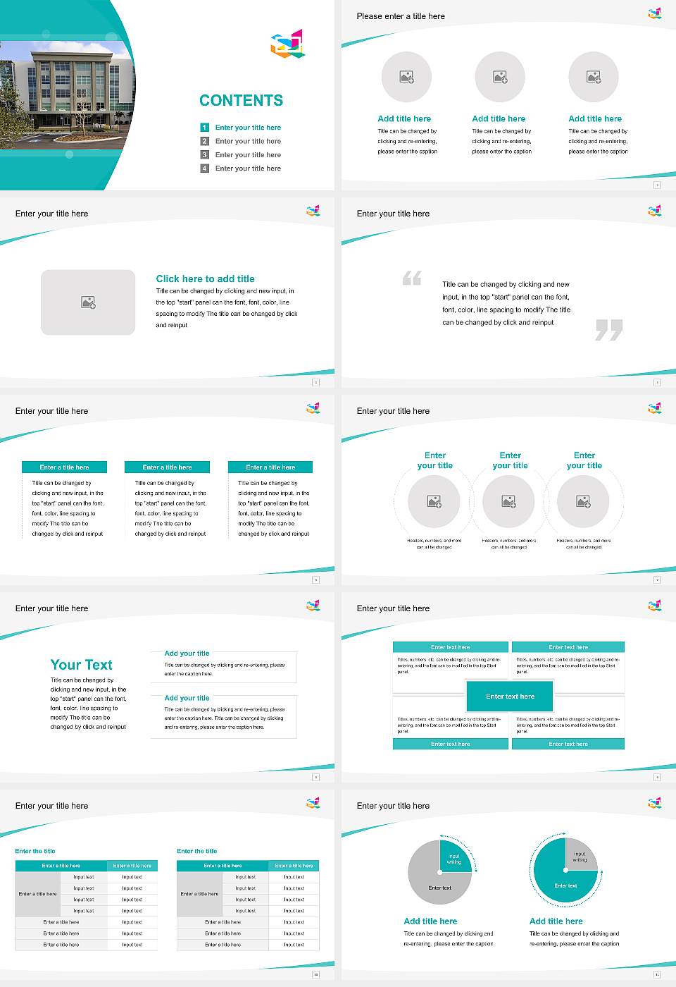Ringling College of Art and Design Course/Courseware Creation PPT Template16:9 ratio PPT effect preview image2
