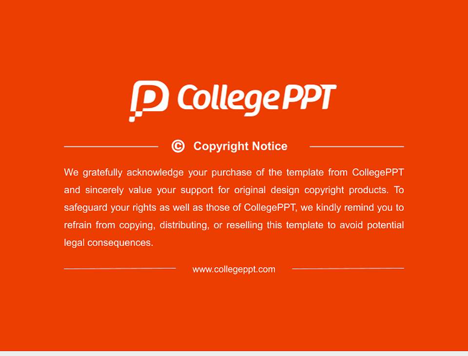 Parker University General Purpose PPT Template4:3 ratio PPT effect preview image6