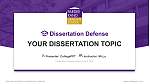 Pardee Rand Graduate School Graduation Thesis Defense PPT Template
